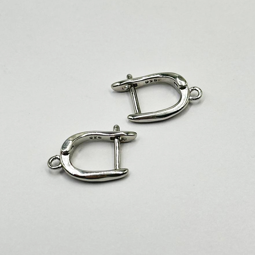 Швензы размер 13,5*2мм цвет серебро